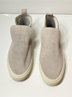 SeaVees Huntington Middie Suede Slip-On Sneakers Taupe Women’s Size 10